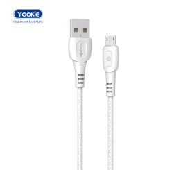 Yookie Charging Data Cable CB17-Micro 2.4A white